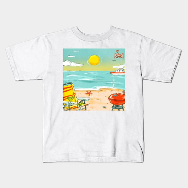 This is Rad! Beach Kids T-Shirt by This is Rad!